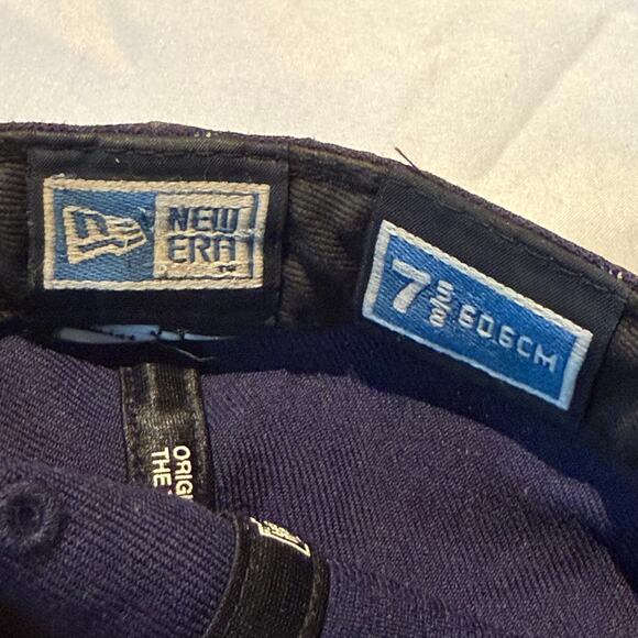 MLB Flatbill NY Yankees Baseball Cap 59Fifty Size 7 5/8 - Picture 8 of 8